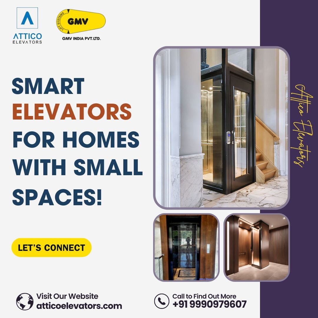 Smart Elevators for Homes With Small Spaces Atticoelevators